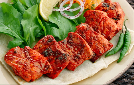 Tulsi Indian restaurant Gourock  Chicken Tikka Tandoori